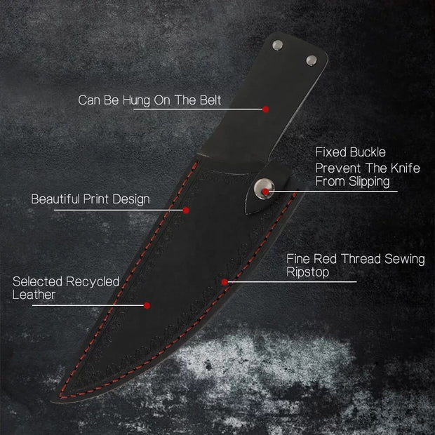 Serbian Meat Cleaver Packing Features
