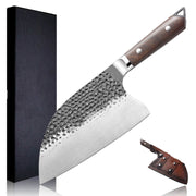 8 Inches High Carbon Steel Cleaver Knife for Meat