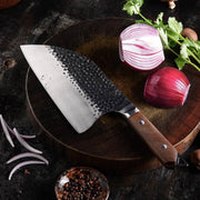 8 Inches High Carbon Steel Cleaver Knife