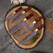 Best Japanese Damascus Kitchen Knife Set