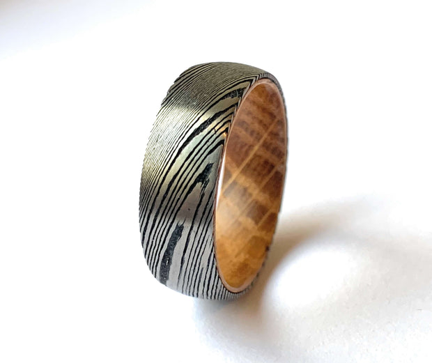 Best Men's Damascus Steel Wedding Ring