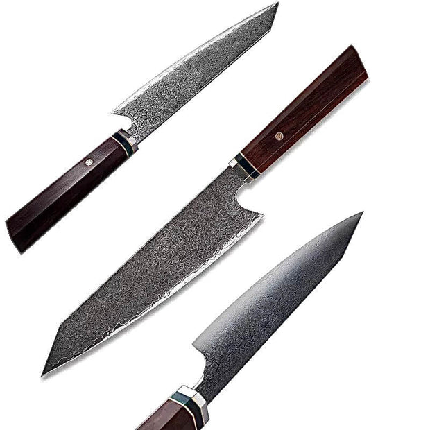 Katsura Cutlery KGD5P 8 in. Japanese 67 Layers Damascus VG-10 Steel Chef Knife