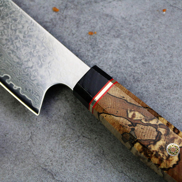 Damascus Chef Knife Photo