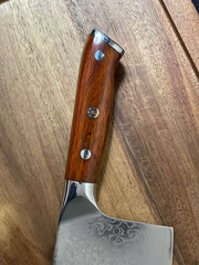 Durable Damascus Steel Meat Cleaver for Sale