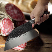 Heavy Duty Carbon Steel Chinese Cleaver Features