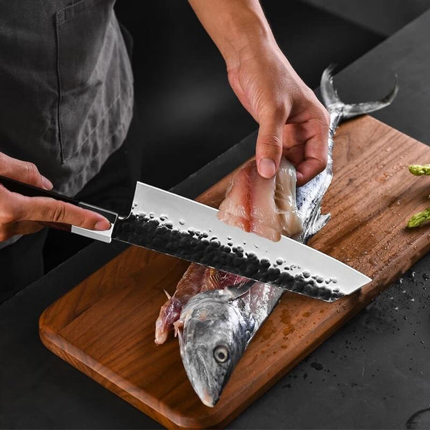 High Carbon Steel Kitchen Knives Set for Sale