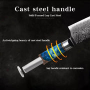 Japanese Chef Set Cast Steel Handle