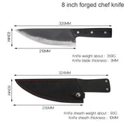 Professional Serbian Kitchen Knife Features