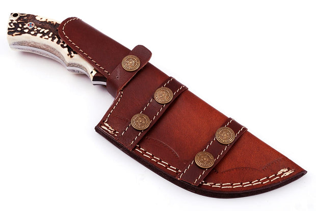 Damascus Tracker Knife Hunting Camping Knife