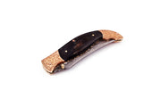 Damascus Pocket Knife 8” HANDMADE Folding Knife