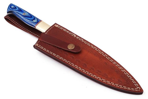 8-inch Damascus Chef Knife Damascus Steel Kitchen Knife Handmade Pro Chefs Knife
